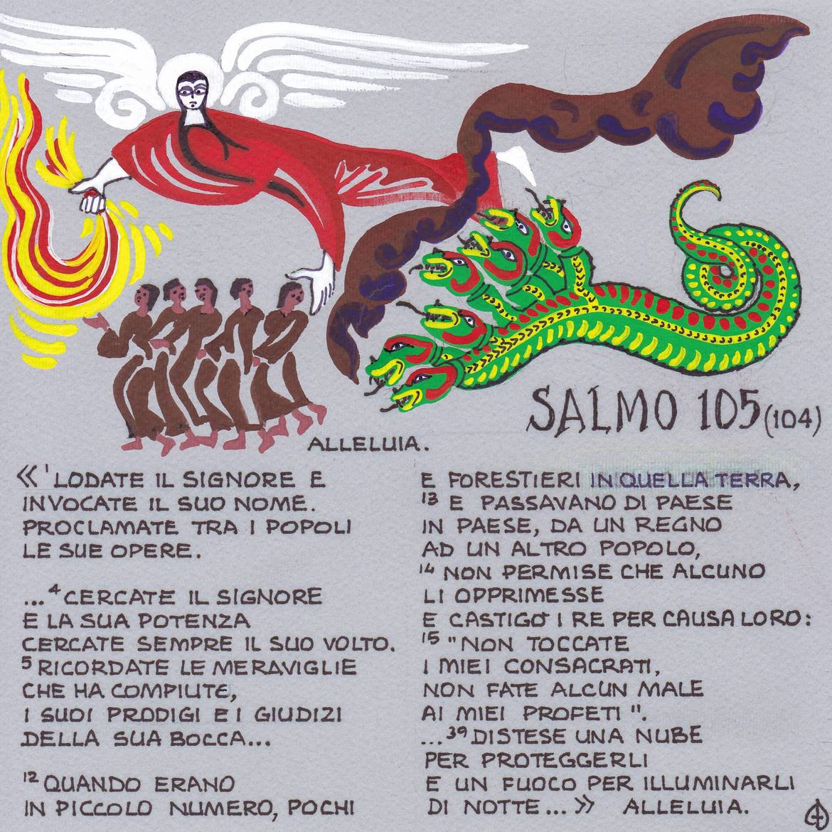 Salmo 105 Non permise che alcuno li opprimesse