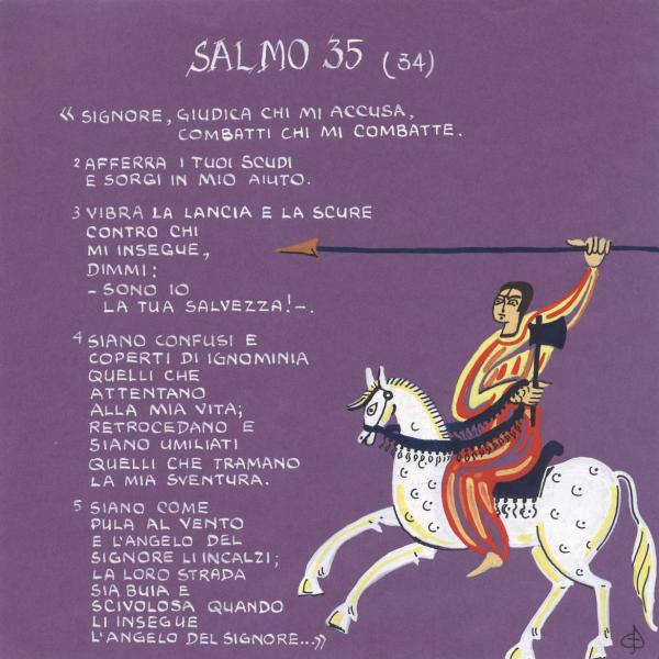 Salmo 35 - Vibra la lancia e la scure