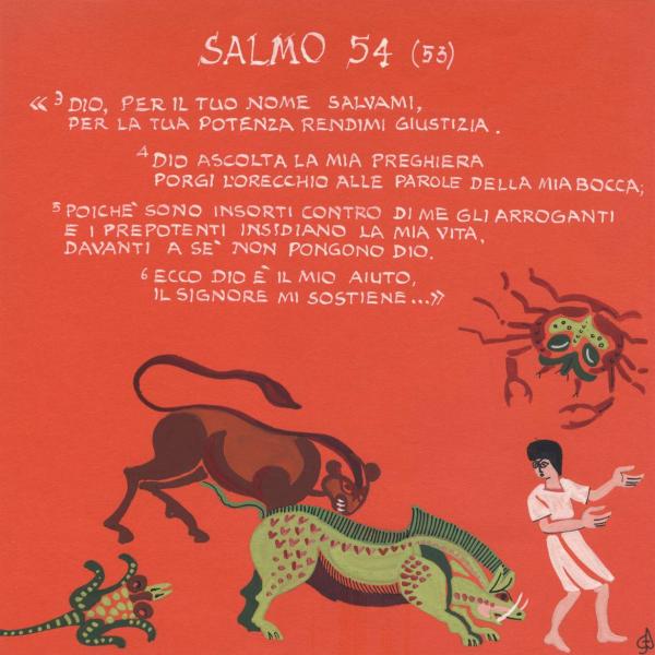 Salmo 54 - Sono insorti contro di me gli arroganti